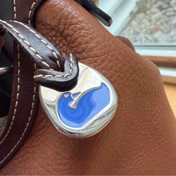 Dooney & Bourke Vintage Pebble Leather Hobo Bag - Picture 14 of 14